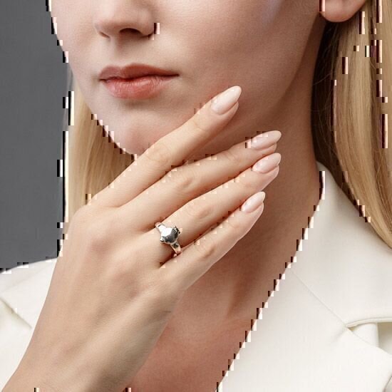 Купить Кольцо складень из серебра "Святой Николай Чудотворец" (65023)