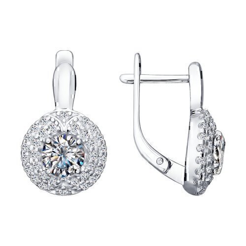 Купить Серьги из серебра (9267)