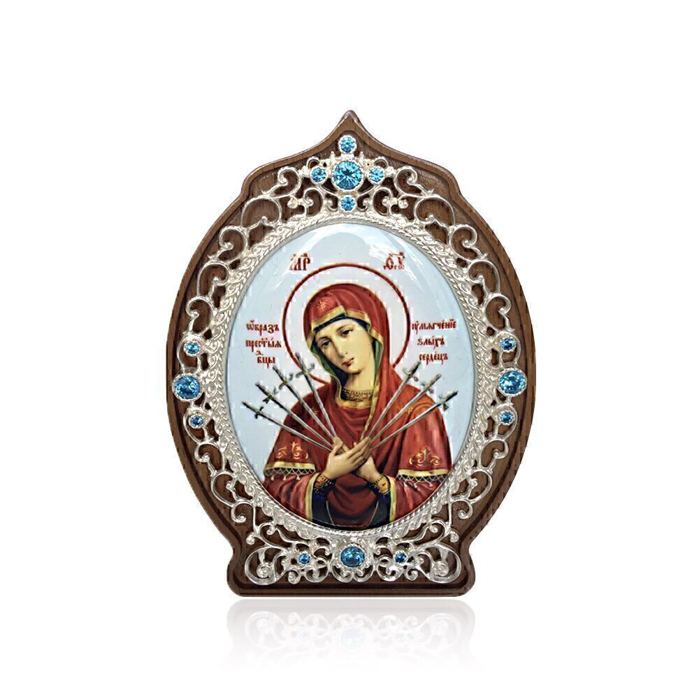 Купить Икона настольная "Божия Матерь Умягчение злых сердец" (11312)