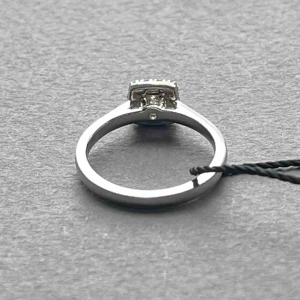 Купить Кольцо из белого золота "Спаси и Сохрани" с бриллиантами (31068)