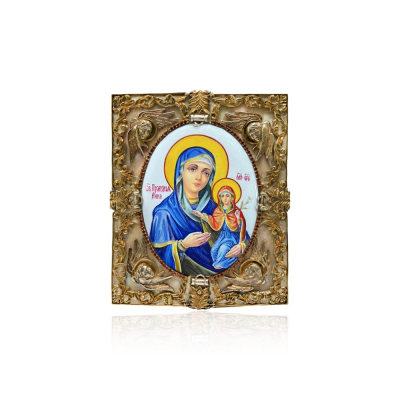 картинка Икона "Святая Анна" финифть (20606) 