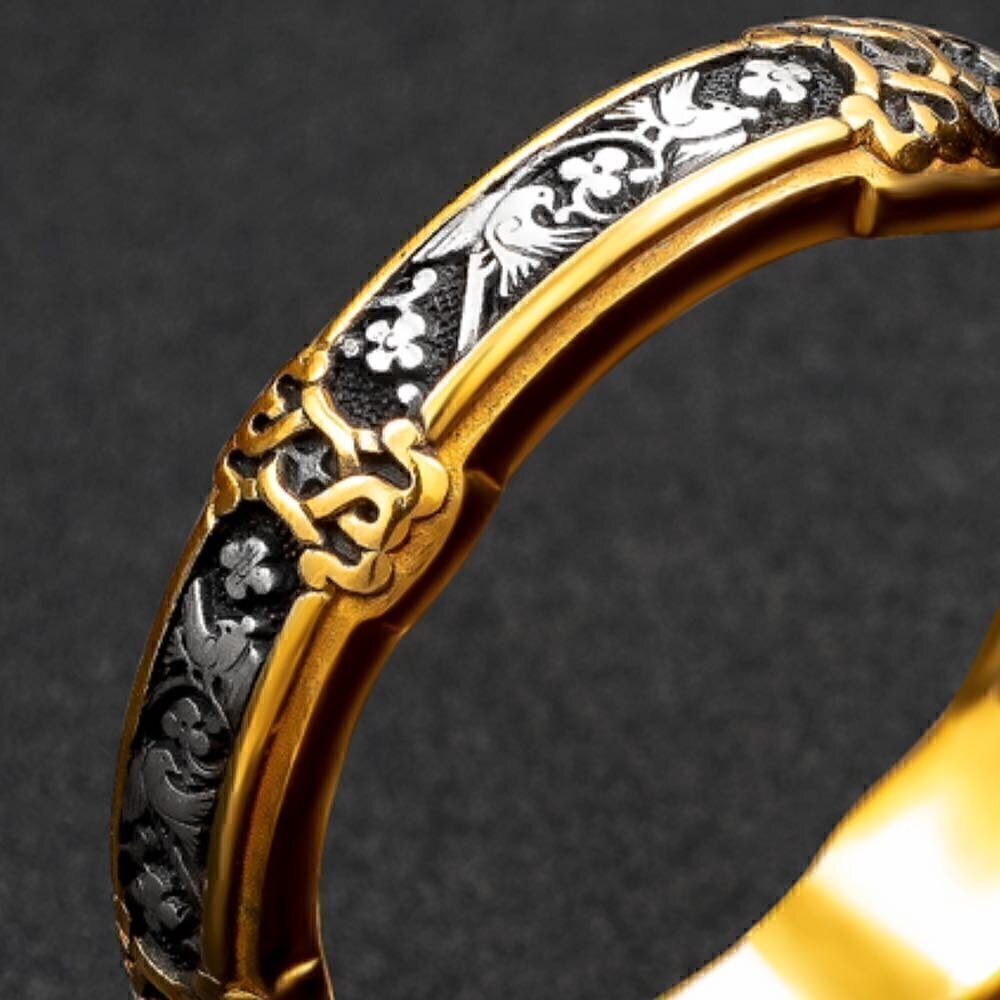 Купить Кольцо из серебра "Райские птички" (32365)