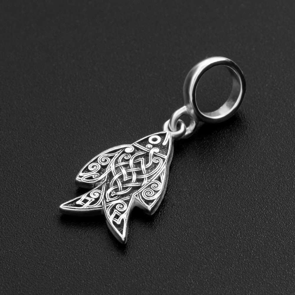 Купить Бусина из серабра "Рыбка" с эмалью (59236)