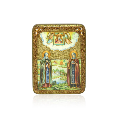 картинка Икона "Святые Петр и Феврония" (20507) 