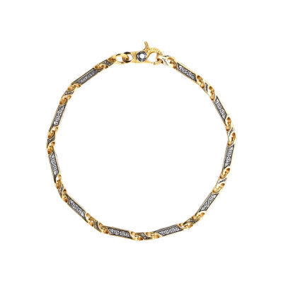 картинка Браслет из серебра "Спаси и Сохрани" (12234) 