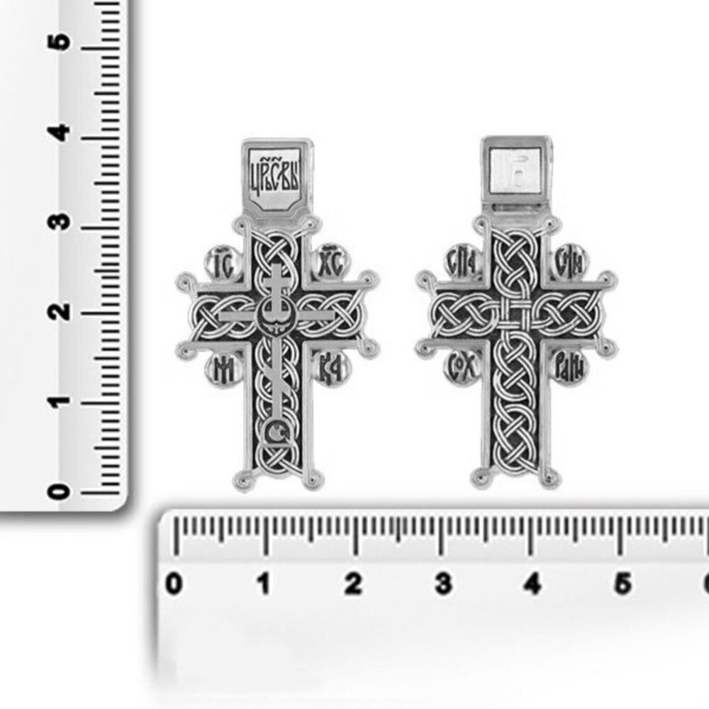 Купить Крест из серебра "Голгофский" (42913)