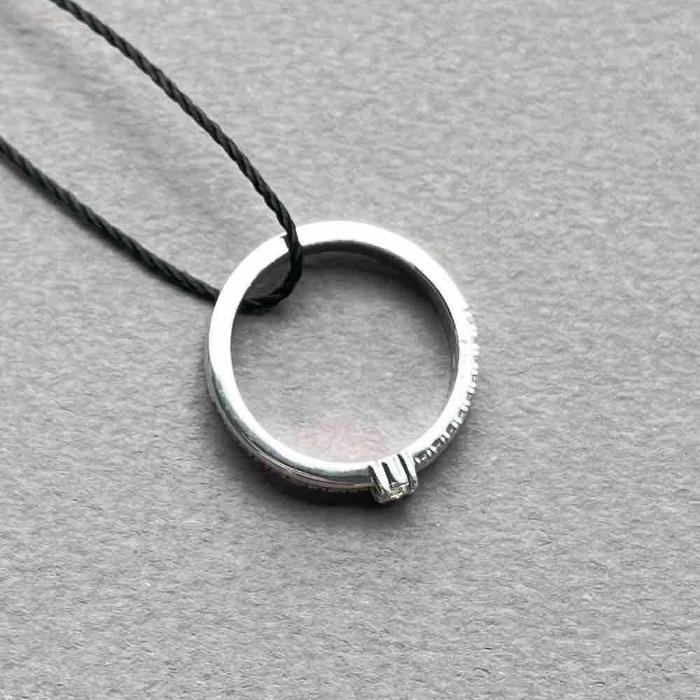 Купить Кольцо из белого золота "Спаси и Сохрани" с бриллиантами (31070)