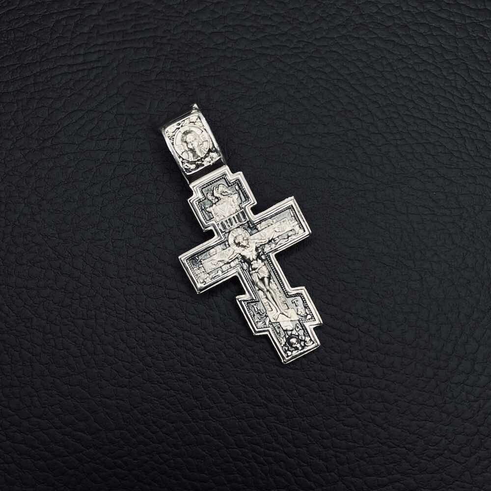 Купить Крест из серебра "Архангел Михаил" (42431)