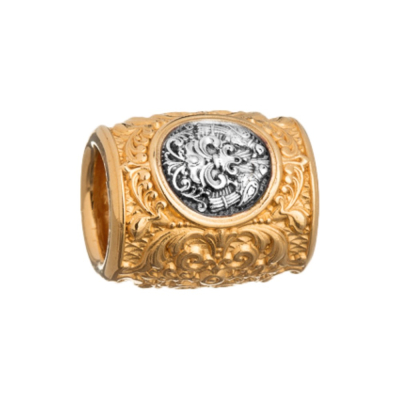 картинка Бусина из серебра "Жар-птицы" (52282) 