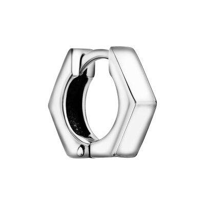 картинка Серьга из серебра "Грани" (72095) 