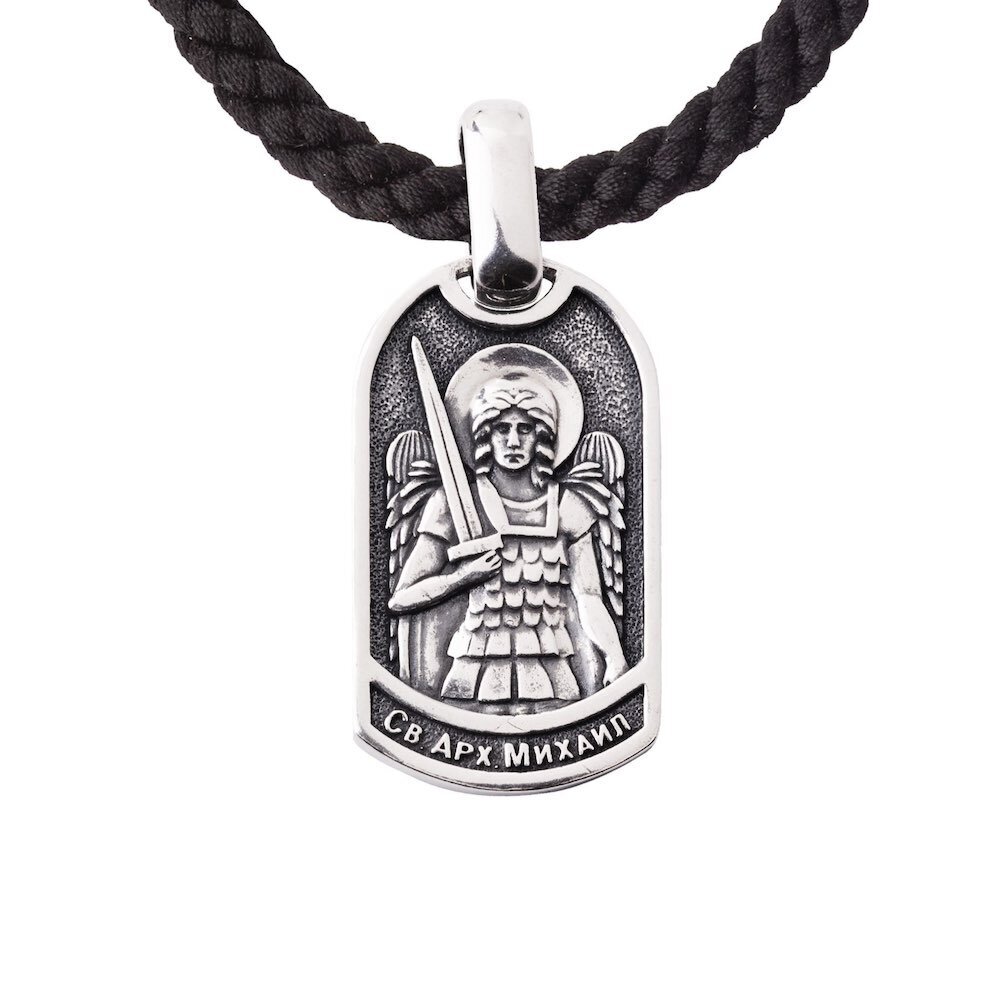 Купить Образ из серебра "Архангел Михаил" (52777)