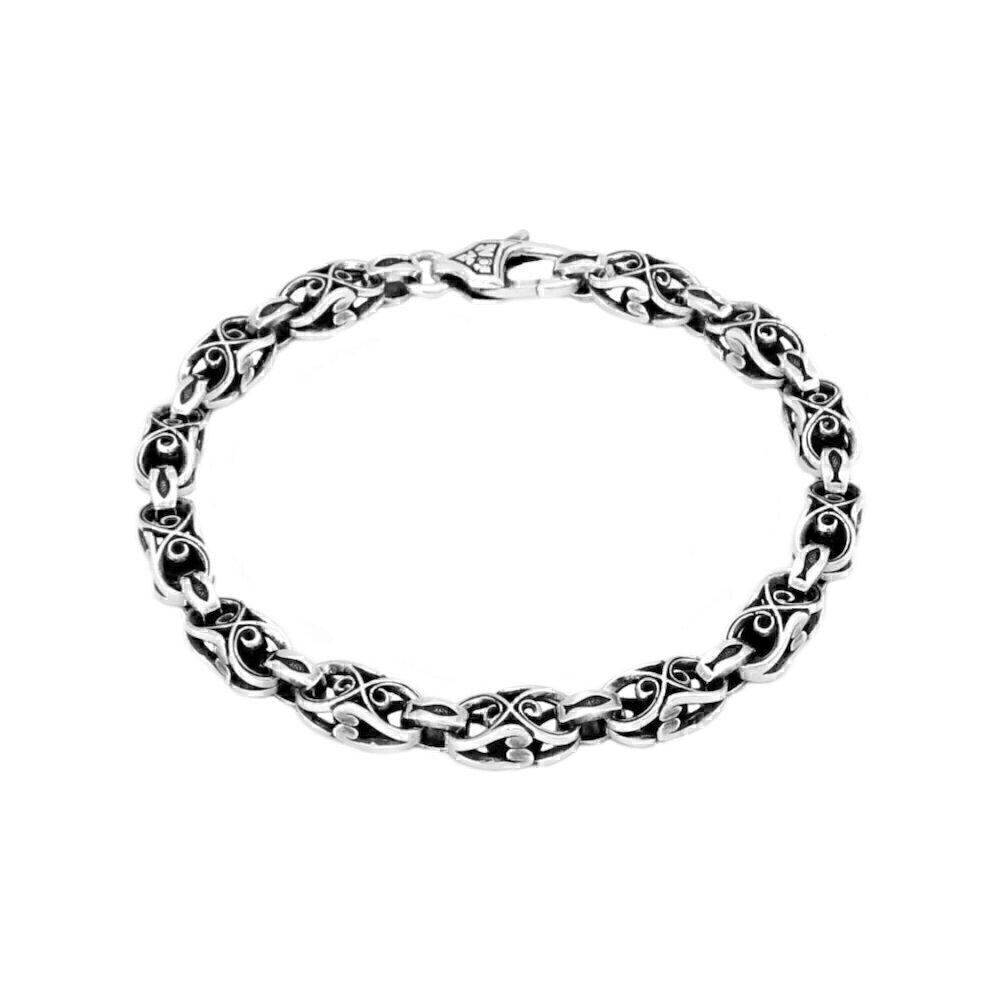 Купить Браслет литой из серебра с символом "IXTIS" (12229)