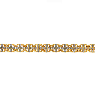 картинка Браслет из серебра "Знамение Победы" (12400) 