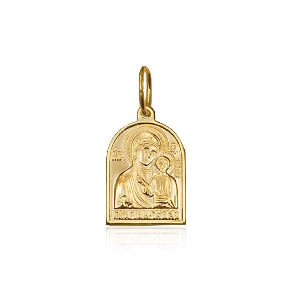Купить Образ из красного золота "Божия Матерь Казанская" (3014)