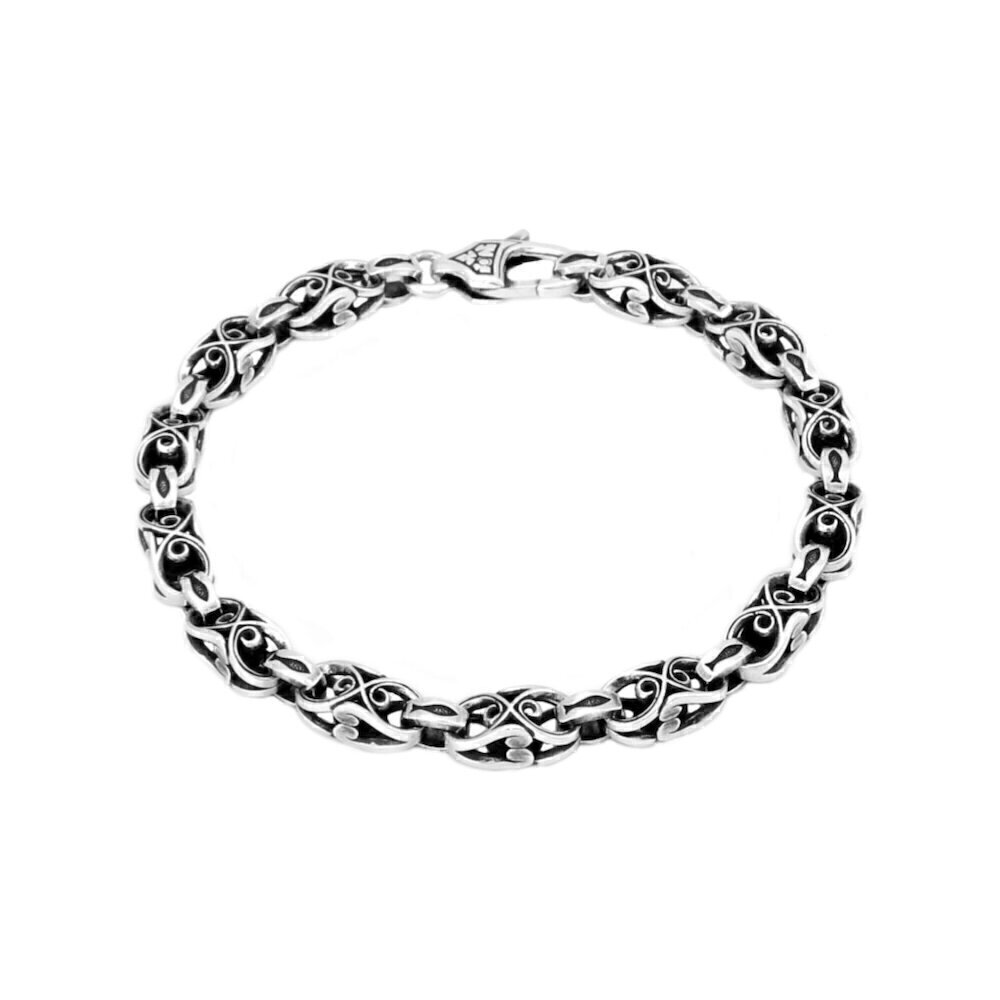 Купить Браслет литой из серебра с символом "IXTIS" (12229)