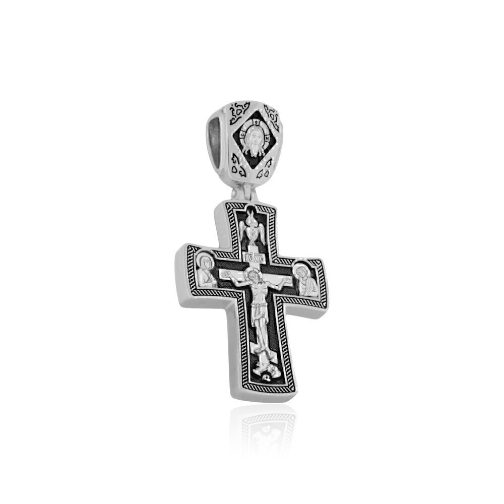 Купить Крест из серебра "Святой Георгий Победоносец" (27315)