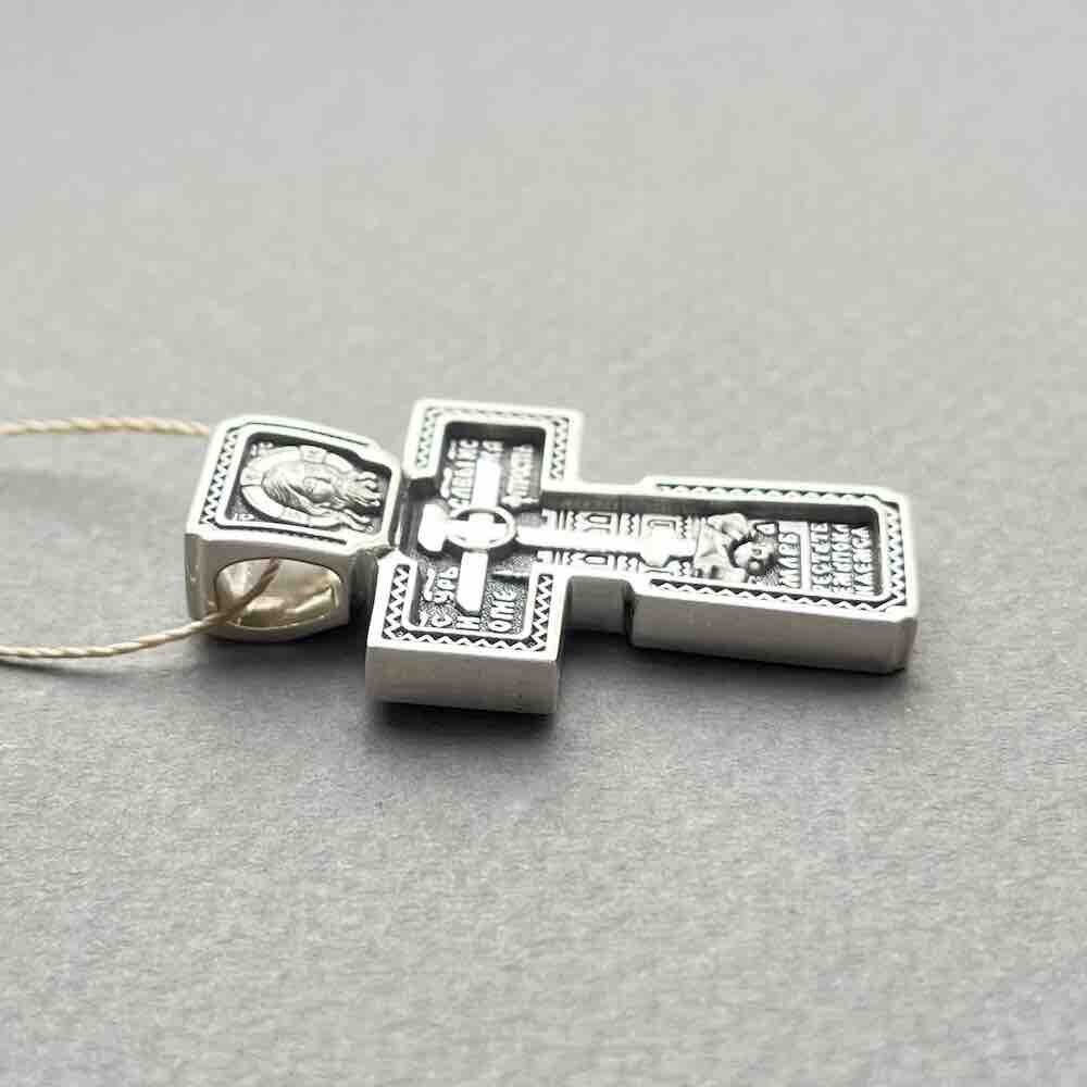 Купить Крест из серебра "Русский Север" (42475)