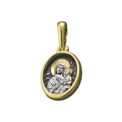 картинка Образ из серебра "Божия Матерь Иверская" (52716) 