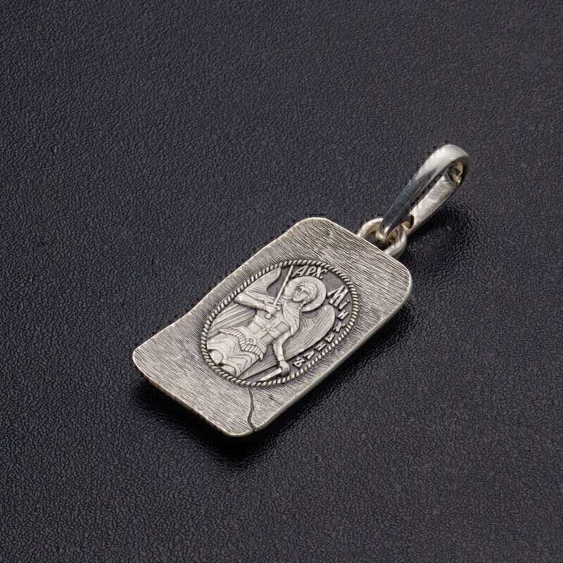 Купить Образ из серебра "Архангел Михаил" (35031)