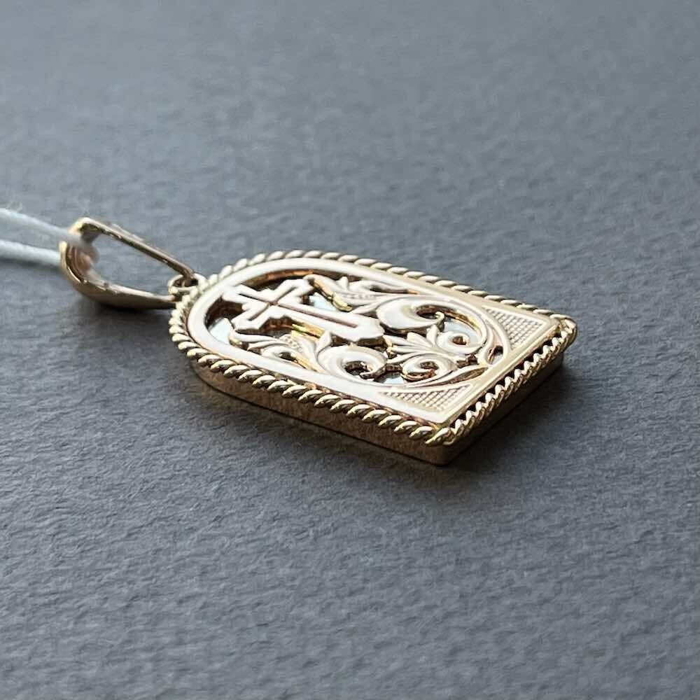 Купить Образ из красного золота "Божия Матерь Казанская" (51115)