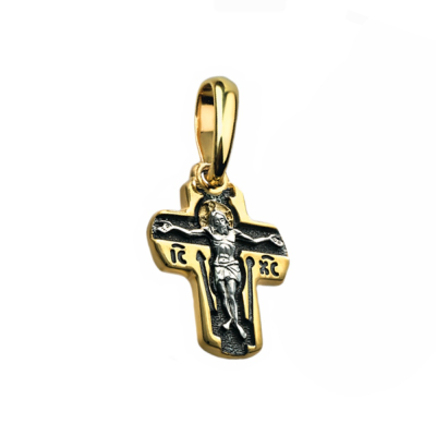 картинка Крест из серебра "Детский" (42232) 