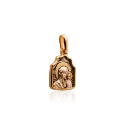 картинка Образ из красного золота "Божия Матерь Казанская" (51015) 