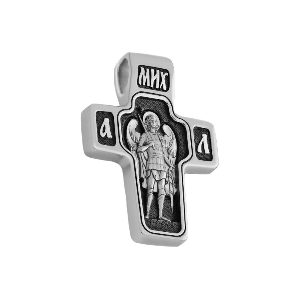 Купить Крест из серебра "Архангел Михаил" (42474)