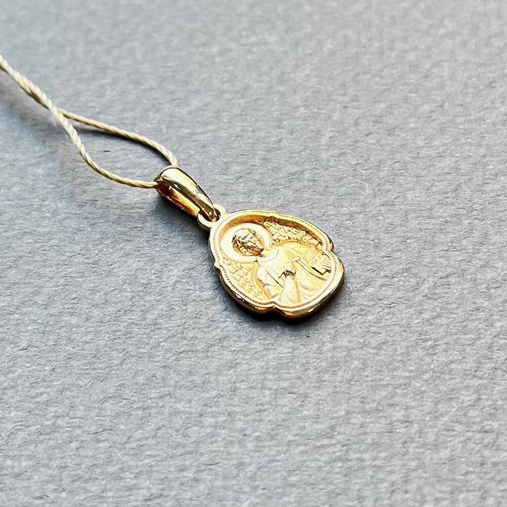 Купить Образ из красного золота "Святой Пантелеимон Целитель" (51016)