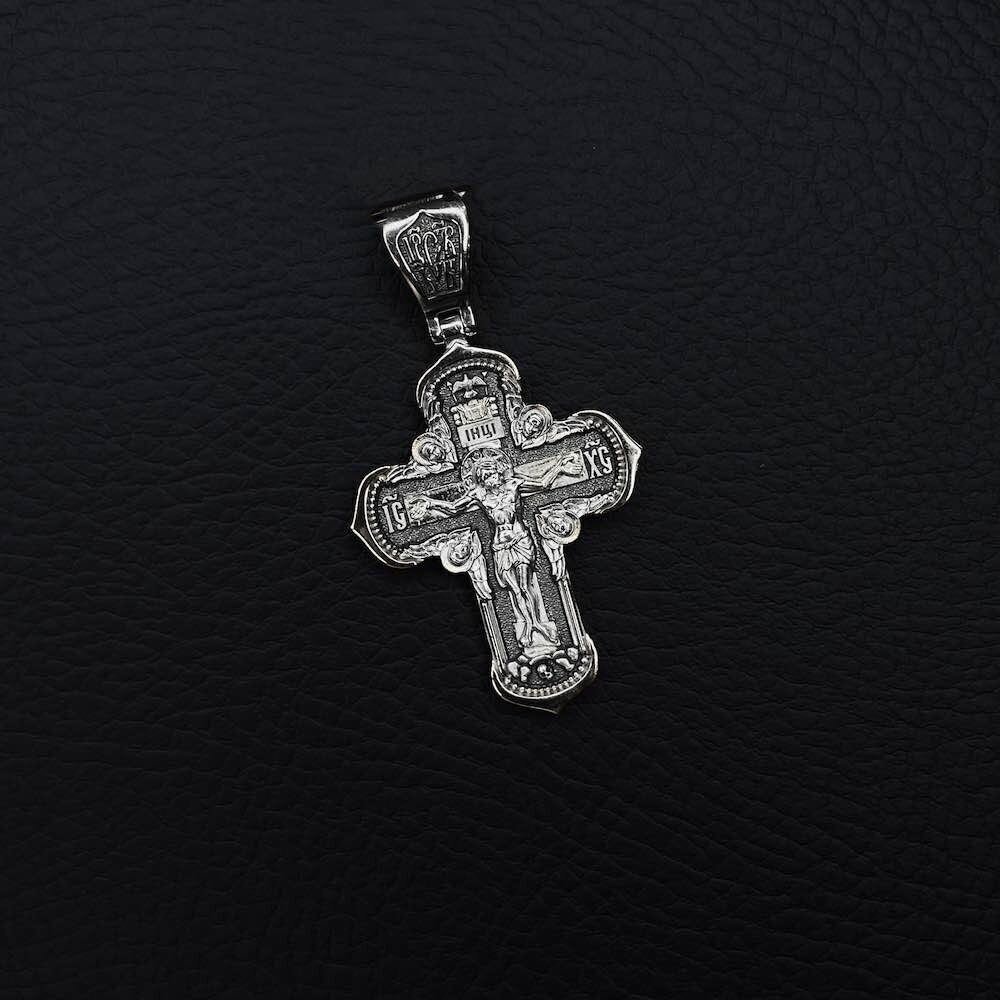 Купить Крест из серебра "Святой Князь Александр Невский" (42398)