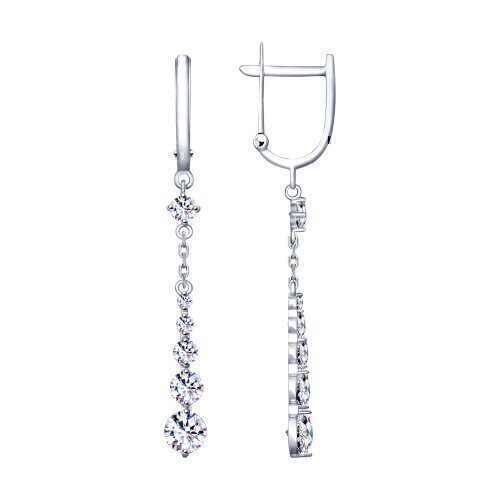 Купить Серьги из серебра (9258)