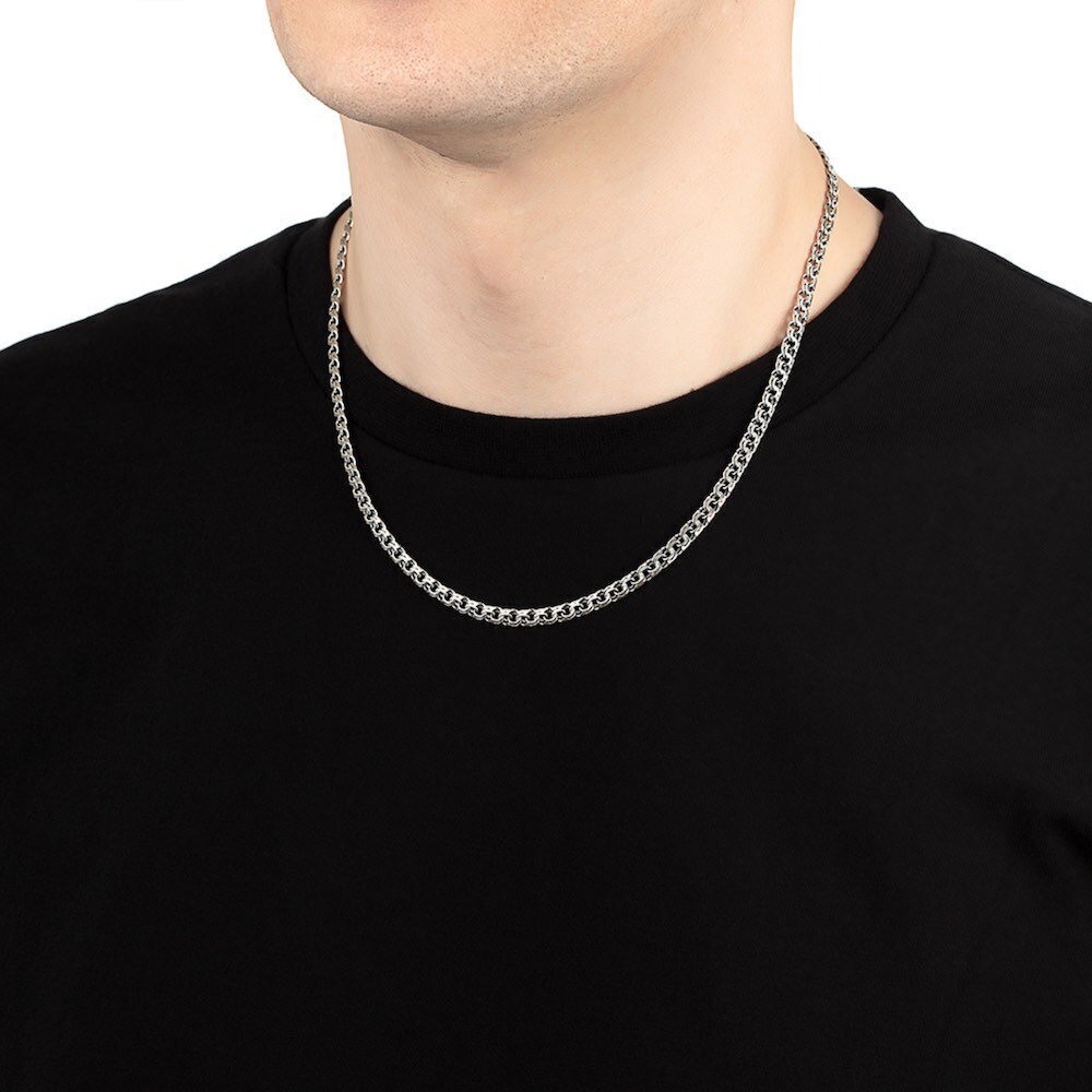 Купить Цепь из серебра "Бисмарк" (92463)