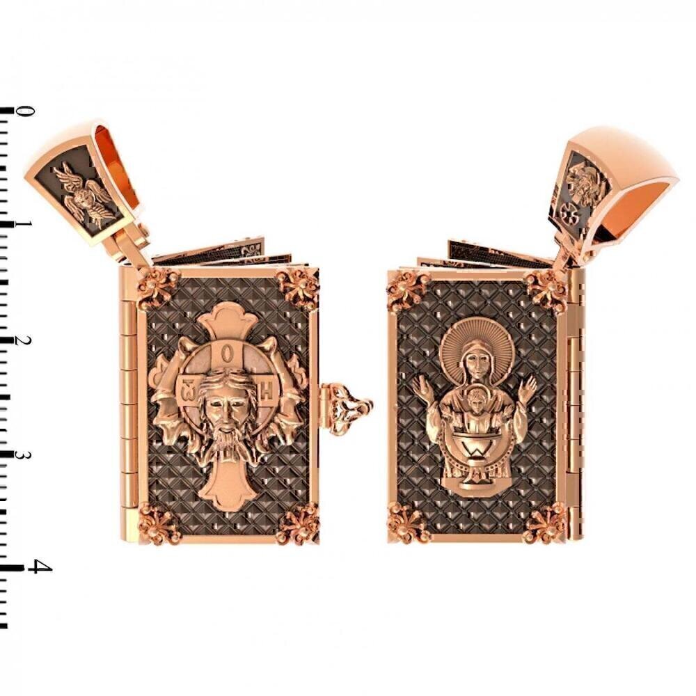 Купить Образ из красного золота "Божия Матерь Неупиваемая Чаша" (30594)