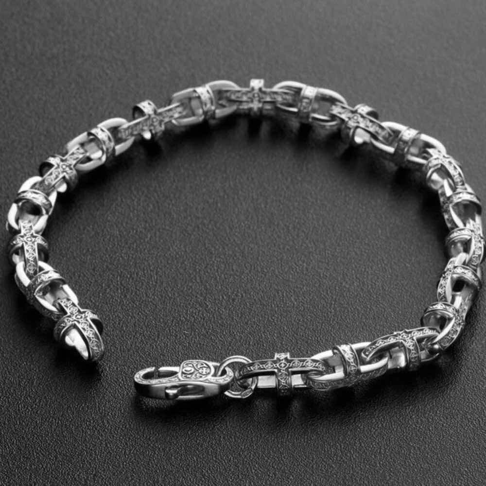 Купить Браслет из серебра "Георгиевский Крест" (12376)