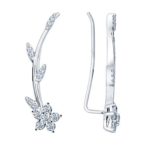 Купить Серьги из серебра (9268)