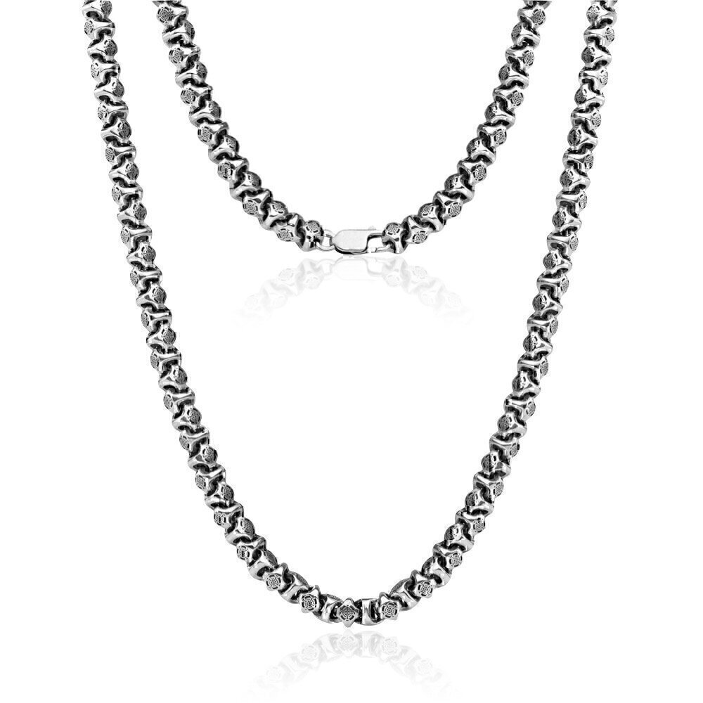 Купить Цепь из серебра "Греческий крест" (4579)