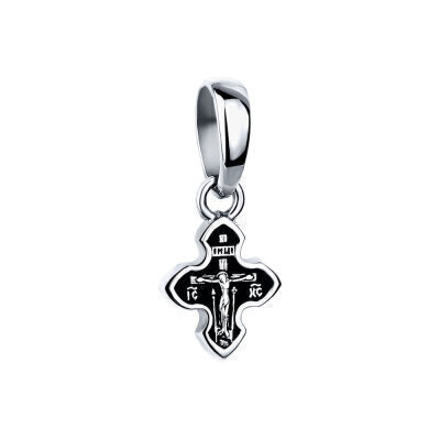 картинка Крест из серебра "Богородица" (42727) 