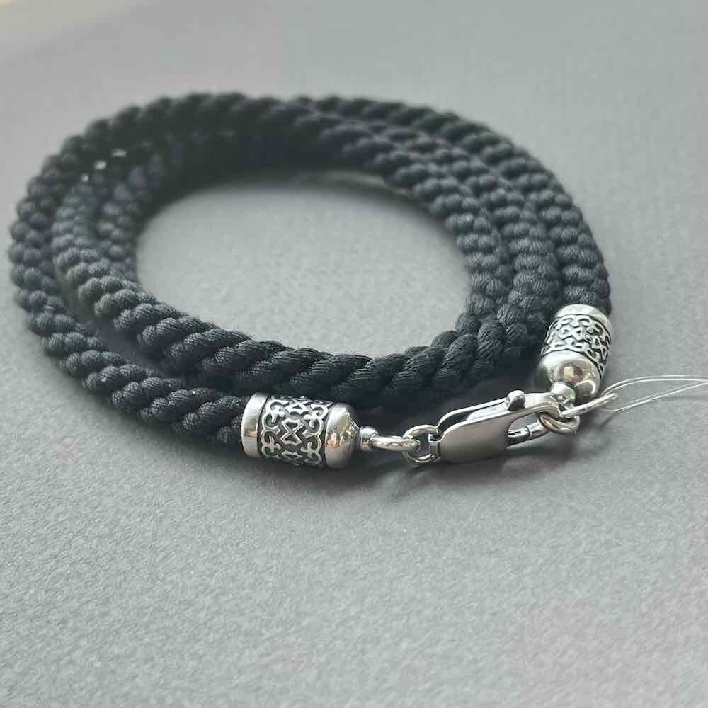 Купить Гайтан с замком из серебра (92479)