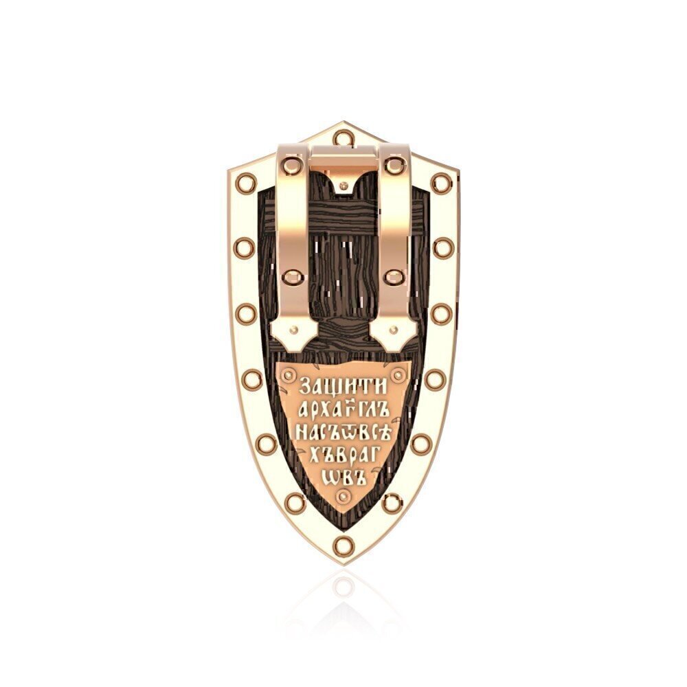 Купить Образ из красного золота "Святой Георгий Победоносец" (30593)