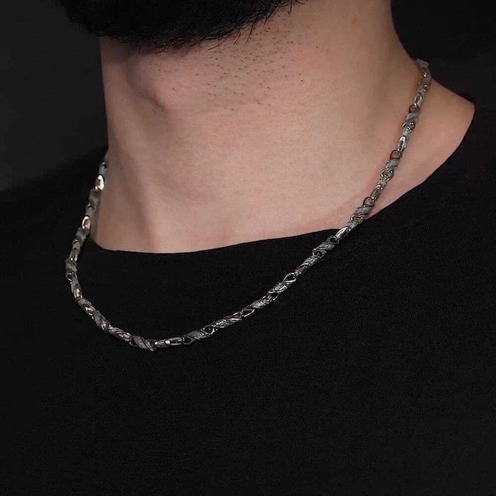 Купить Цепь литая из серебра "Молитва к Ангелу Хранителю" (92474)