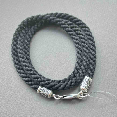 картинка Гайтан с замком из серебра (92479) 