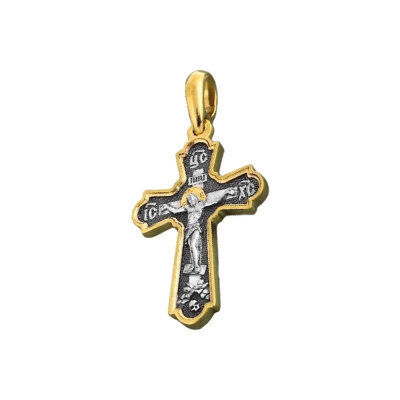 картинка Крест из серебра "Спаси и Сохрани" (42260) 