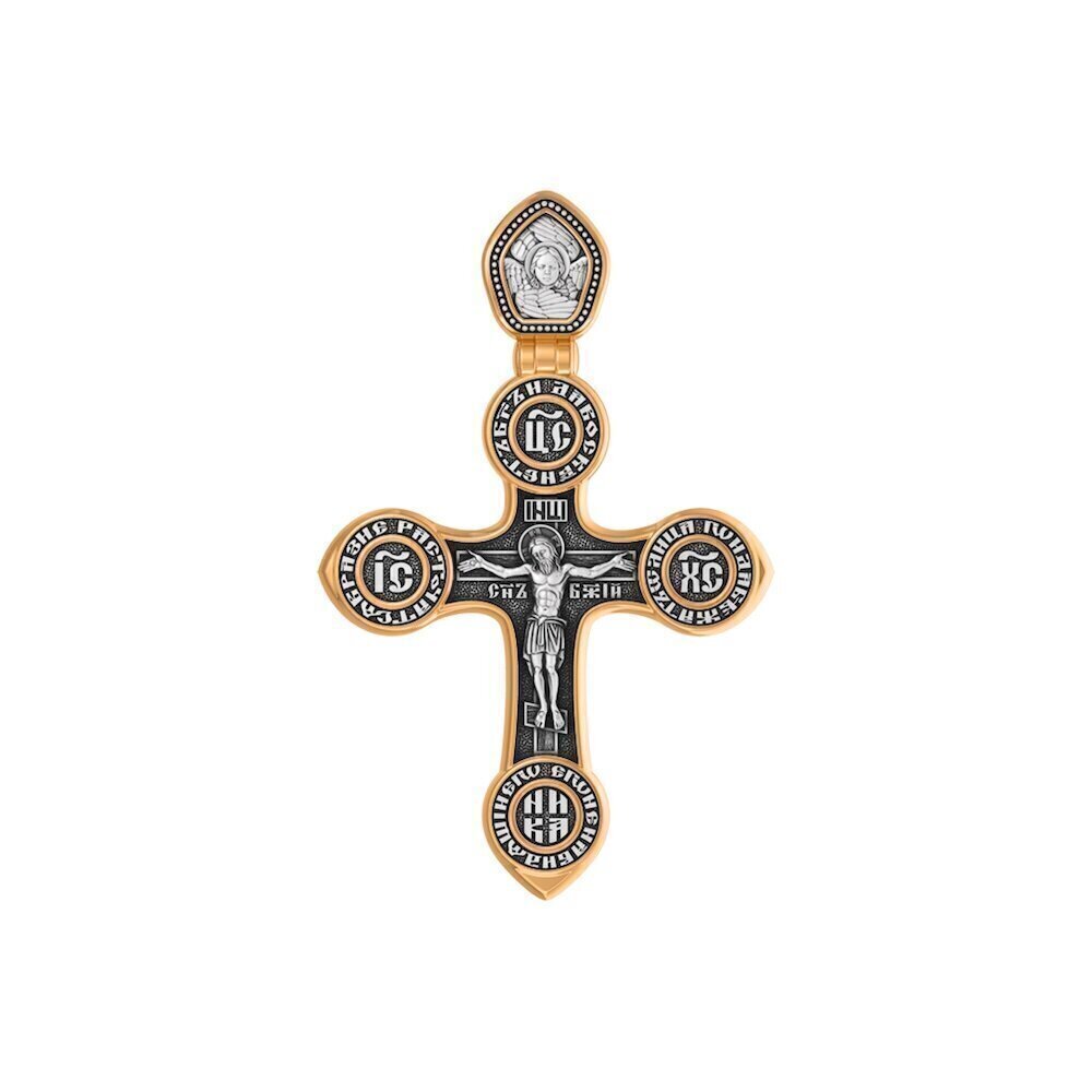 Купить Крест из серебра "Святой Сергий Радонежский" (42870)