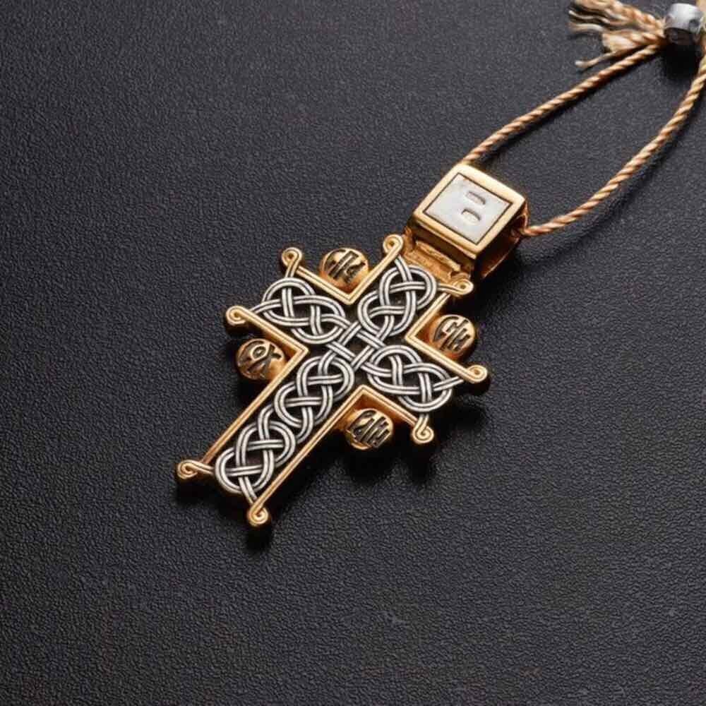 Купить Крест из серебра "Голгофский" (42833)