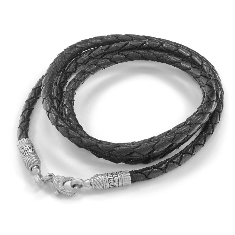 Купить Гайтан с замком из серебра "Помилуй меня грешного" (92491)