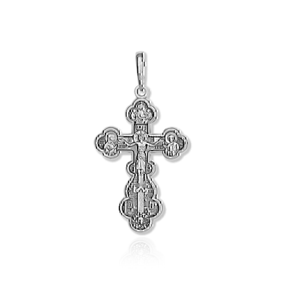 Купить Крест из серебра с молитвой (27091)