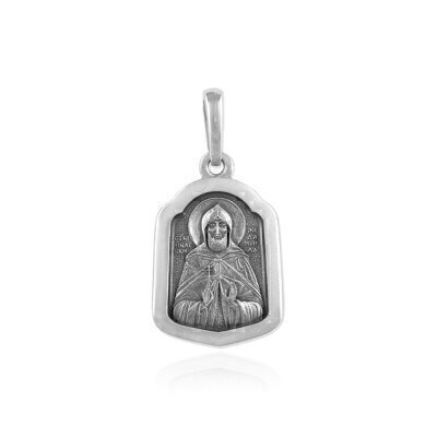 картинка Образ из серебра "Святой Даниил Московский" (36297) 