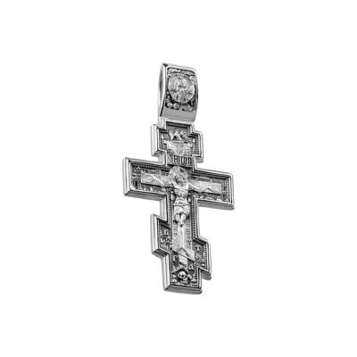 картинка Крест из серебра "Архангел Михаил" (42431) 