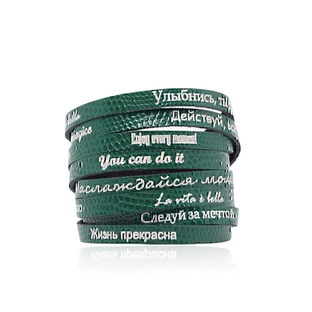 Купить Браслет DUET POZITIFF GREEN LIZARD (85368)