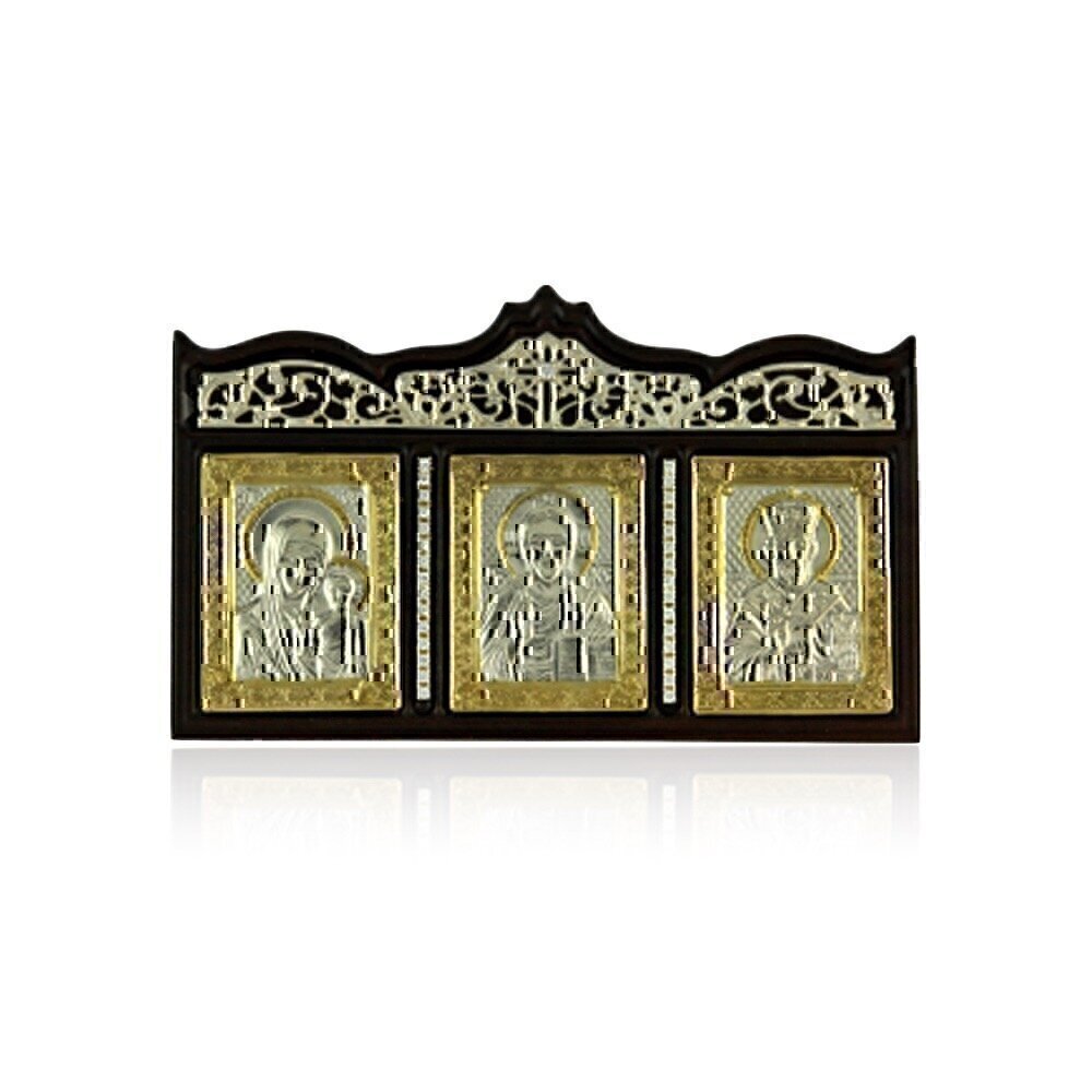 Купить Икона автомобильная "Триптих" (10735)