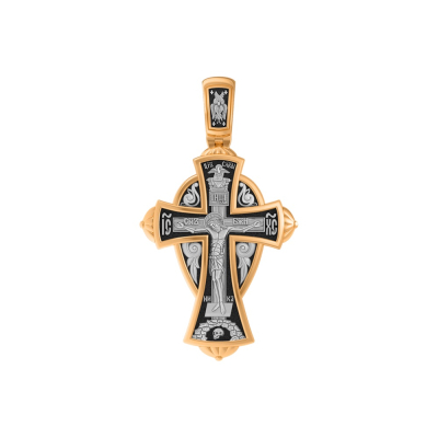 картинка Крест из серебра "Архангел Михаил" (42892) 